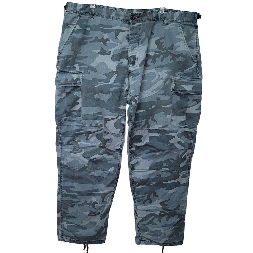 Rothco‎ Battle Men Vintage XXL Paratrooper Camo Military Cargo Pant Y2K Gorpcore
